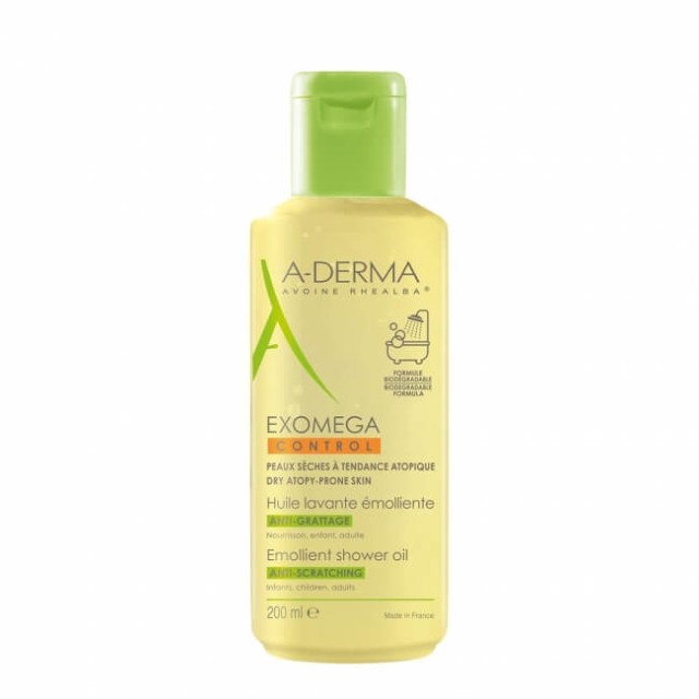 A-DERMA EXOMEGA CONTROL ULJE ZA TUŠIRANJE 200ML A-Derma Exomega Control Ulje Za Tuširanje 200Ml