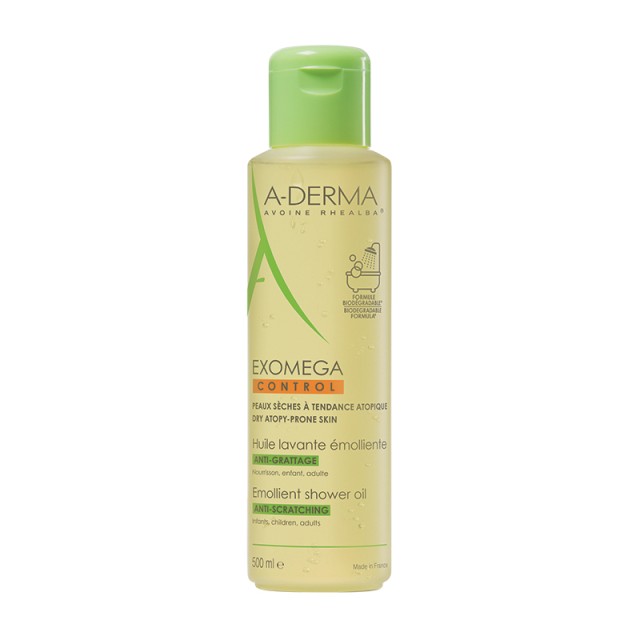 A-DERMA EXOMEGA CONTROL ULJE ZA TUŠIRANJE 500ML A-Derma Exomega Control Ulje Za Tuširanje 500Ml
