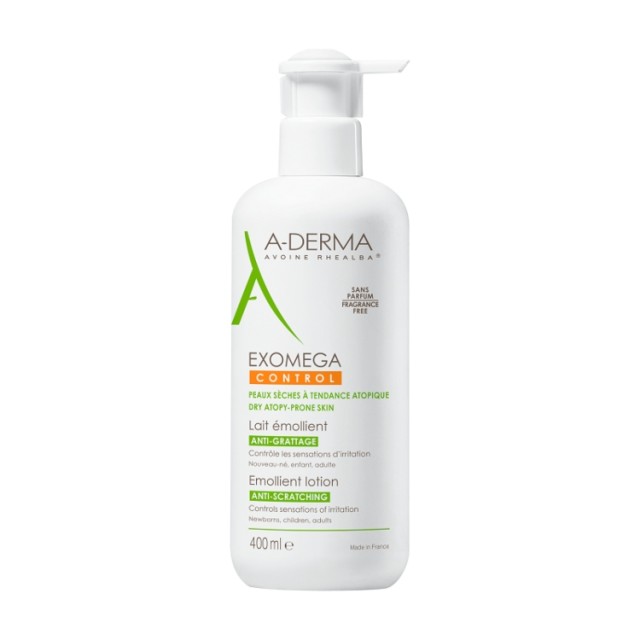 A-DERMA EXOMEGA CONTROL MLEKO 400ML A-Derma Exomega Control Mleko 400Ml