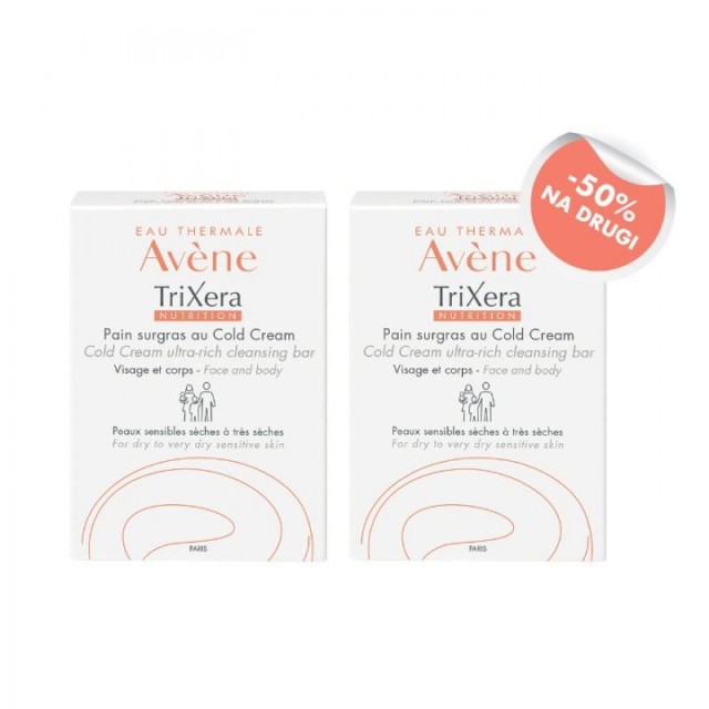 Avene Trixera Sindet Sa Cold Kremom-Duo Pack