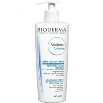 BIODERMA ATODERM KREMA SUVA I OSETLJIVA KOŽA  LICA I TELA 500ML