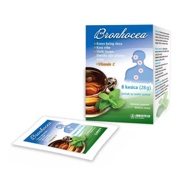 BRONHOCEA PRAŠAK 8X3.5G Bronhocea Prašak 8X3.5G