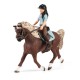 SCHLEICH MESTO ZA KUPANJE KONJA EMILY & LUNA 42438 Schleich Mesto Za Kupanje Konja Emily & Luna 42438