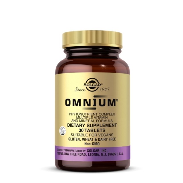 Solgar Omnium Tablete A30