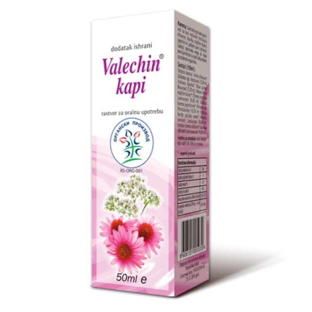 Valechin Biljne Kapi 50Ml