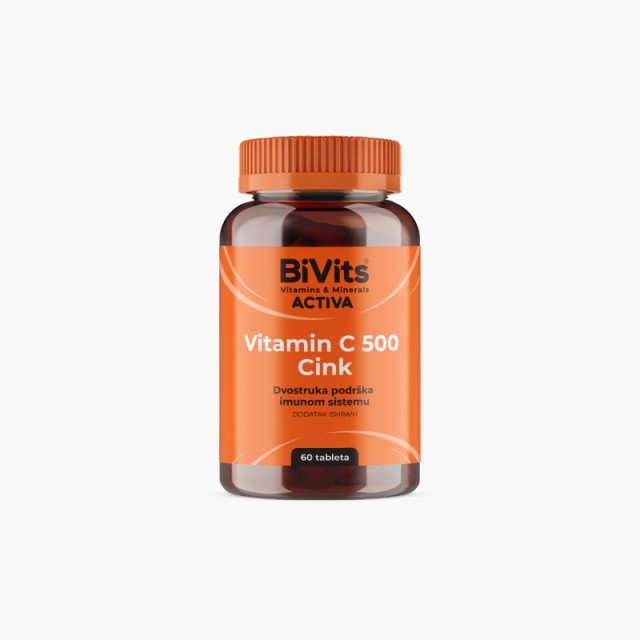 Bivits Act Vitamin C500 I Cink Tbl A60