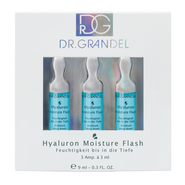 DR GRANDEL AMPULE HYALURON MOISTURE FLASH 3X3ML Dr Grandel Ampule Hyaluron Moisture Flash 3X3Ml