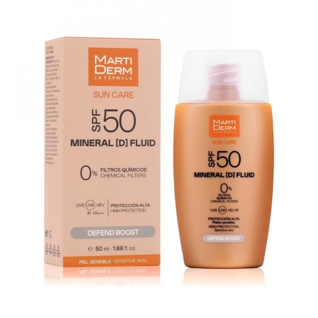 Martiderm Sun Care Mineral Fluid Spf50 50Ml