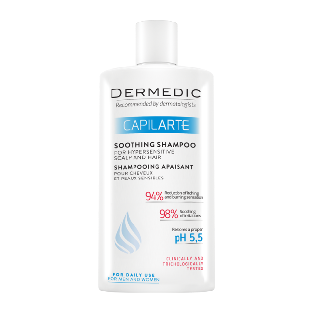 Dermedic Capilarte Umirujući Šampon Za Osetljivo I Iziritirano Vlasište 300Ml