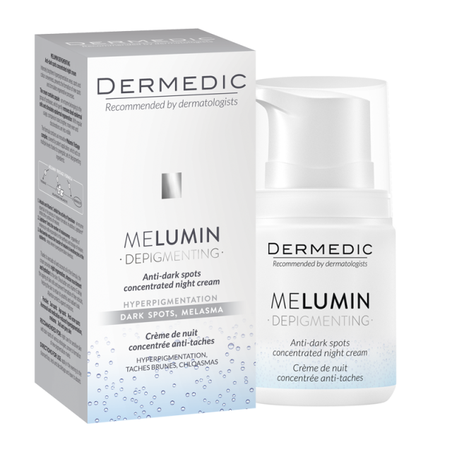 DERMEDIC MELUMIN DEPIGMENTIG KONCENTROVANA NOĆNA KREMA 55ML Dermedic Melumin Depigmentig Koncentrovana Noćna Krema 55Ml