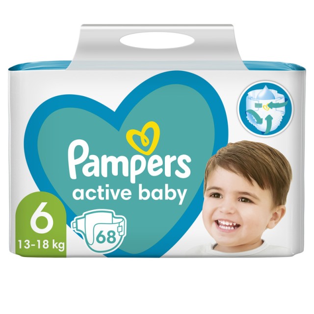 Pampers Pelene Active Baby 6 (68 Komada)
