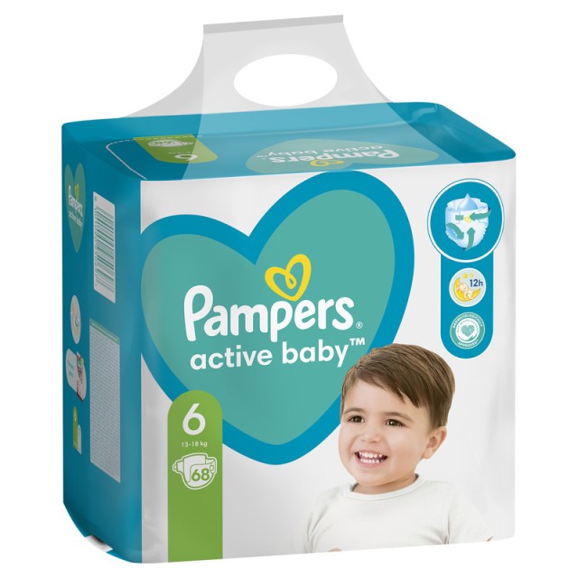 Pampers Pelene Active Baby 6 (68 Komada)