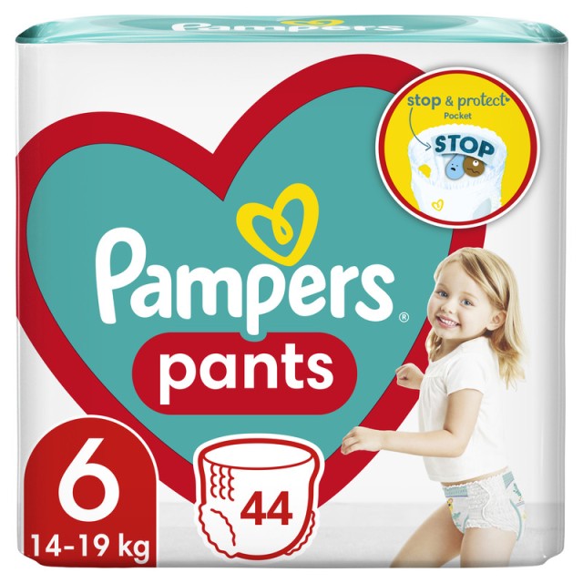 Pampers Pelene Gaće 6 (44 Komada)