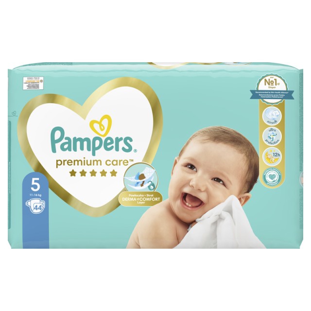 Pampers Pelene Premium Care 5 Junior (44 Komada)