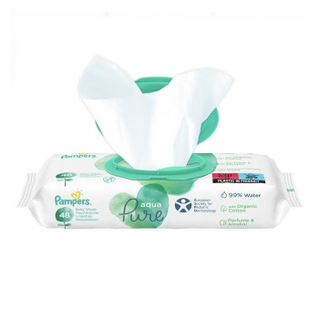 PAMPERS VLAŽNE MARAMICE AQUA PURE 48 KOMADA