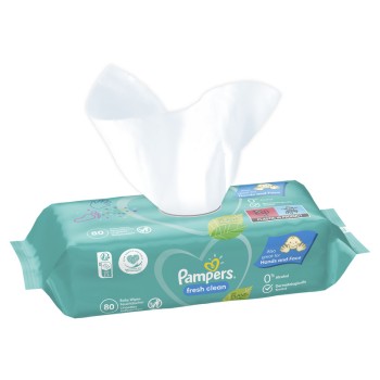 PAMPERS VLAŽNE MARAMICE FRESH CLEAN (80 KOMADA)