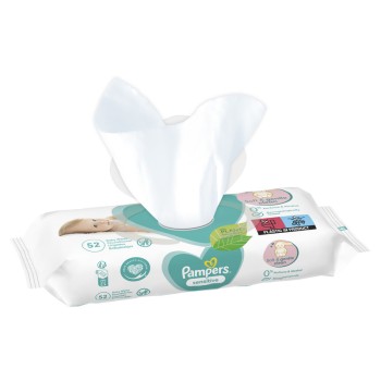PAMPERS VLAŽNE MARAMICE SENSITIVE (52 KOMADA)