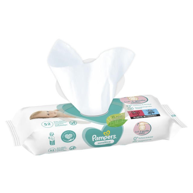 Pampers Vlažne Maramice Sensitive (52 Komada)