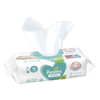 PAMPERS VLAŽNE MARAMICE SENSITIVE (80 KOMADA)