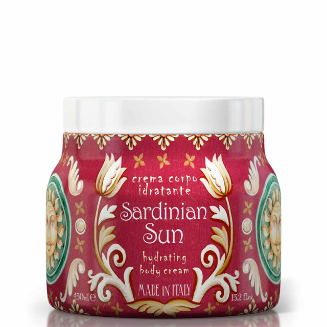 Rudy Maioliche Body Cream Hydrating 450Ml Sardinian Sun