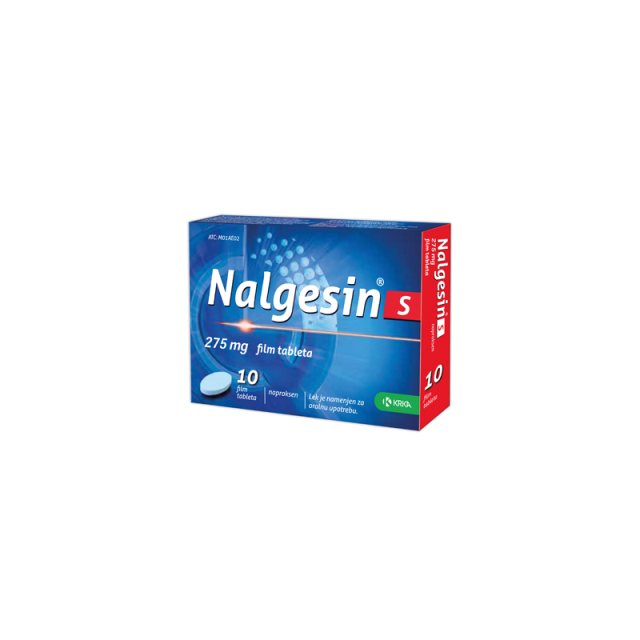 Nalgesin S Film Tableta 10X275Mg