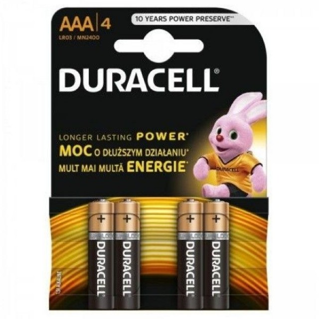 Duracell Basic Aaa Baterija A 4Kom Duralock