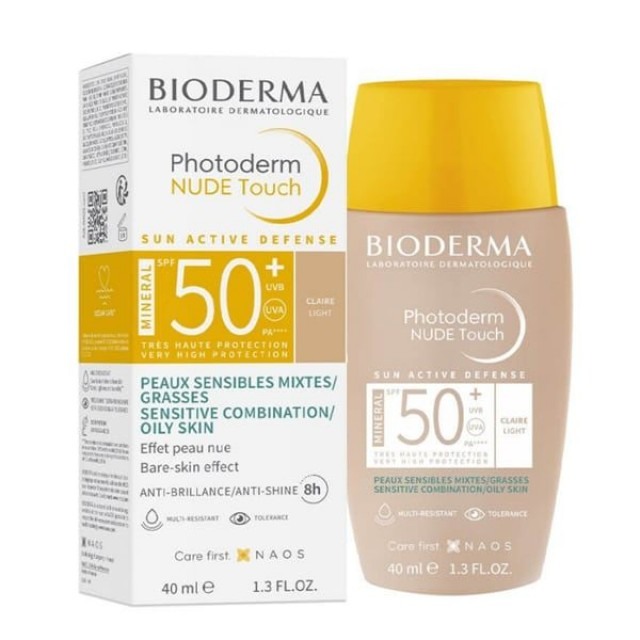 Bioderma Photoderm Nude Touch Light Krema Spf50+ 40Ml