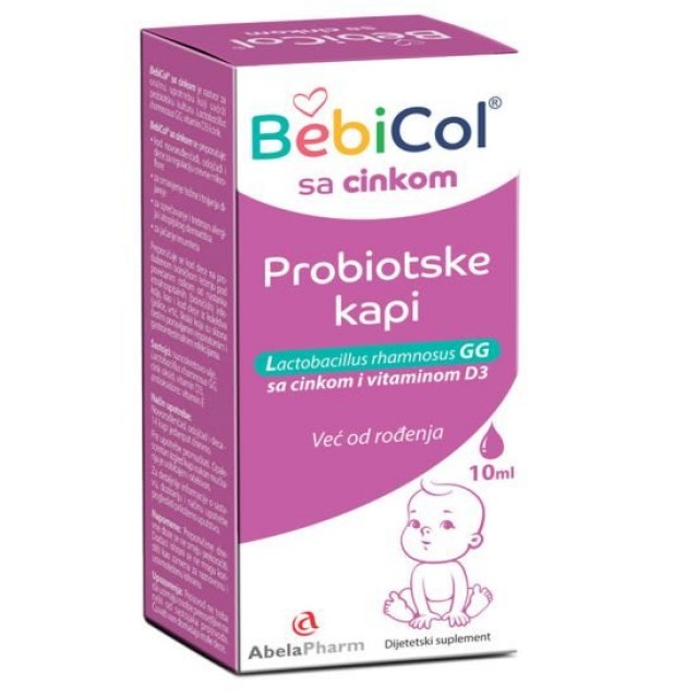 Bebicol Forte Sa Cinkom Kapi 10Ml