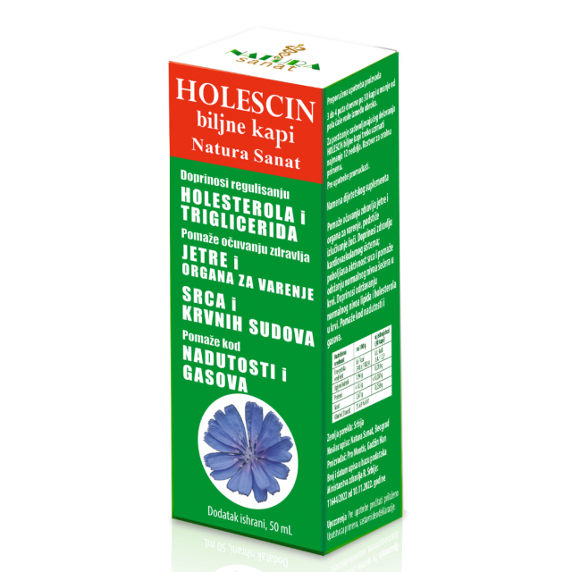 Holescin Biljne Kapi 50Ml