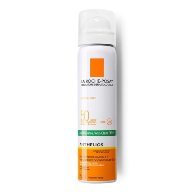 La Roche-Posay Anthelios Nevidljivi Sprej Za Lice Protiv Masnog Sjaja Spf50+ 75Ml