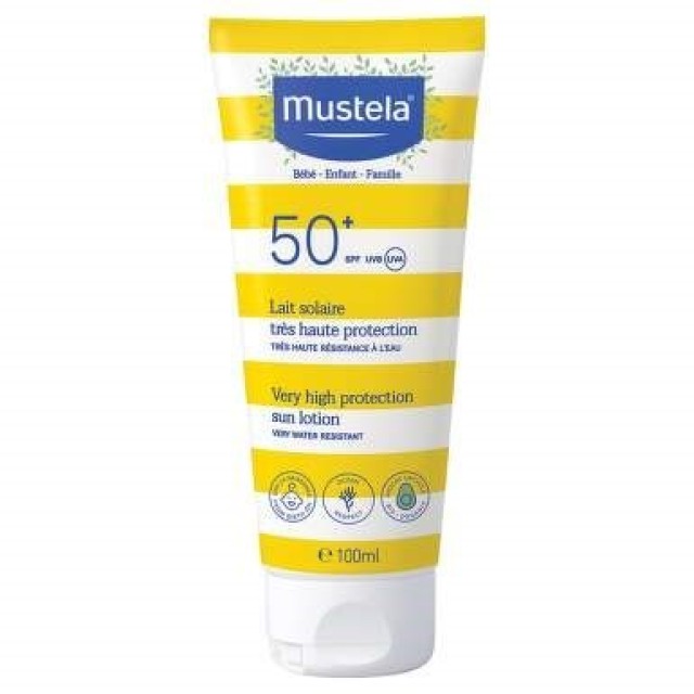 Mustela Sun Losion Sa Visokom Uv Zaštitom Spf50+ 100Ml