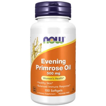 NOW EVENING PRIMROSE OIL (ULJE NOĆURKA) KAPSULE 500MG A100