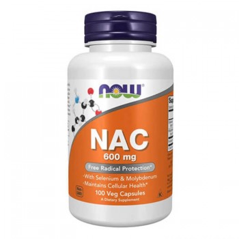 NOW NAC KAPSULE 600MG A100