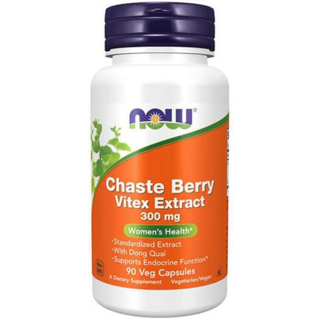 Now Vitex Extract Kapsule 300Mg A90