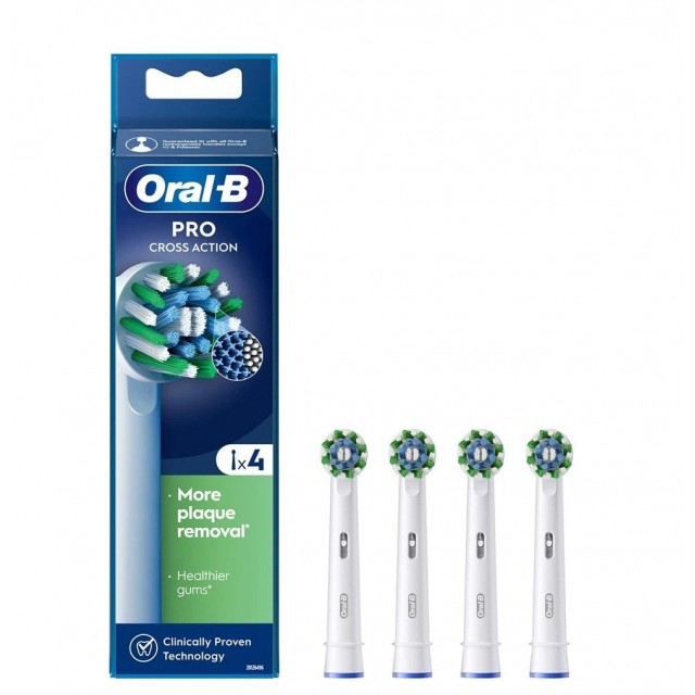 Oral B Zamenske Glave Za Električnu Četkicu Cross Action 4 Komada