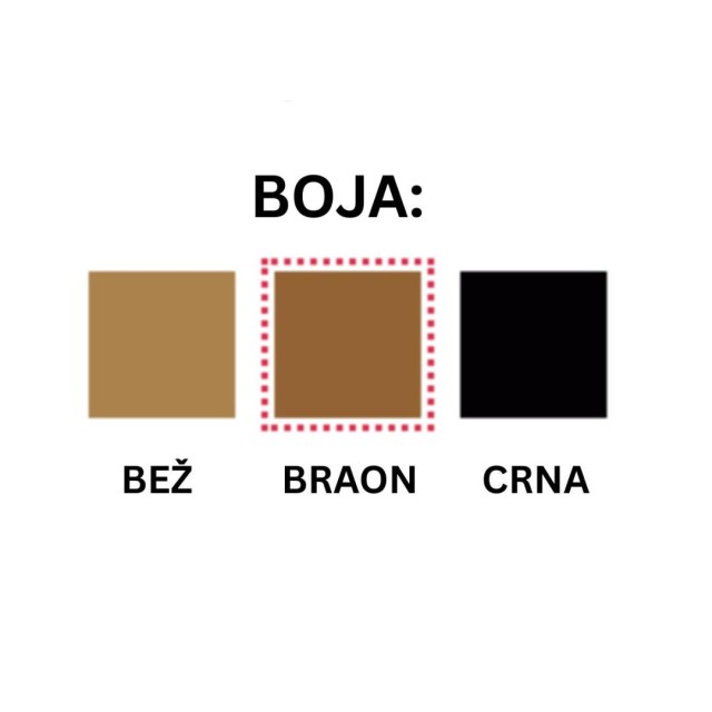 Relaxsan Unihop 12-17Mmhg 70Den Br.5 Braon