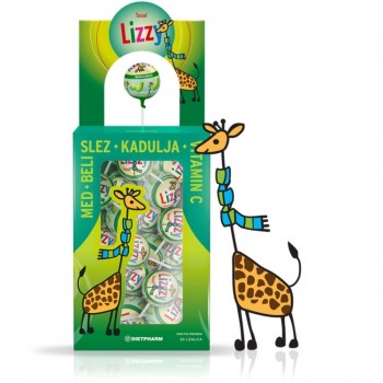 DIETPHARM LIZALICA ZA KAŠALJ LIZZY TUSOL 1 KOM