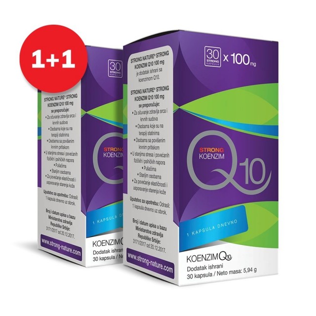 Koenzim Q10 100Mg Cps A30 1+1 Gratis