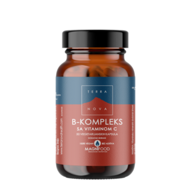 Terranova B Complex Sa Vitaminom C Cps A50 Terranova B Complex Sa Vitaminom C Cps A50