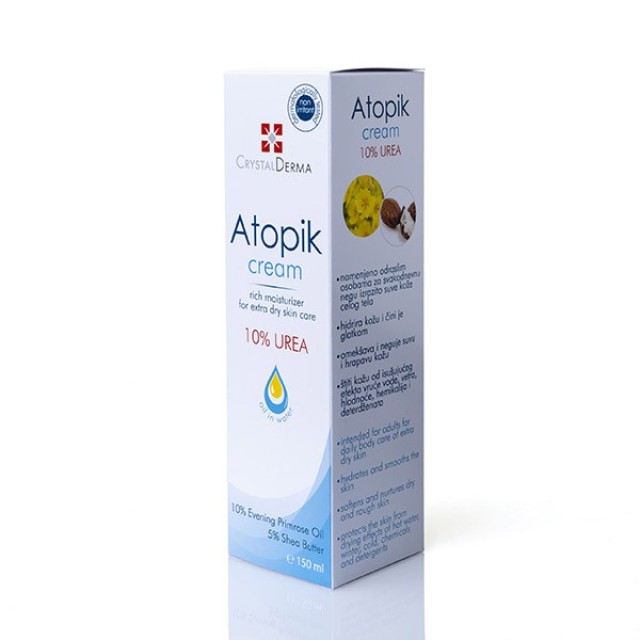 Crystal Derma Atopik Krem 10% Uree 150Ml