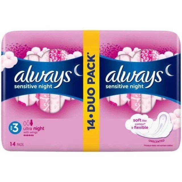 Always Ultra Sensitiv Night Duo A14