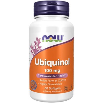 NOW UBIQUINOL 100MG SOFTGEL KAPS A60
