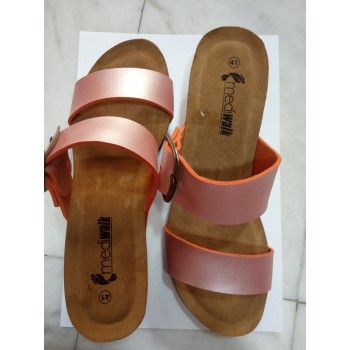 MW PAPUCE DVA KAISA VISOKA PETA ORANGE/ROZA 41