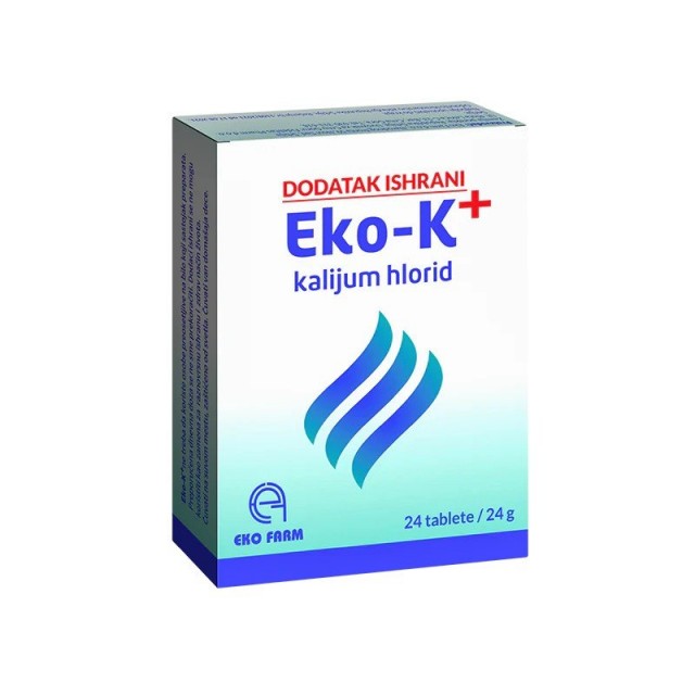 Eko-K+ (Kcl) Tablete A24