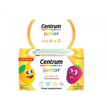 CENTRUM JUNIOR TABLETE ZA ŽVAKANJE A30