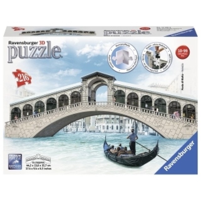 Ravensburger 3D Puzzle Rialto Most 12518