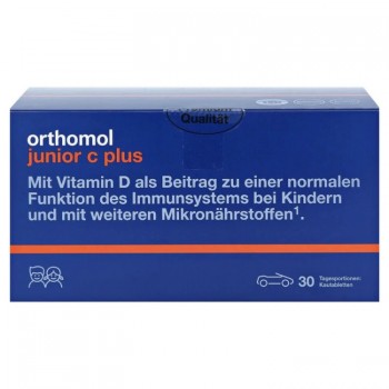 ORTHOMOL JUNIOR C PLUS TBL ZA ZVAKANJE POMORANDZA/MANDARINA A30