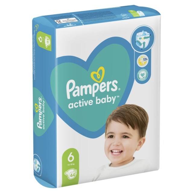Pampers Pelene Active Baby 6 (44 Komada) Promo