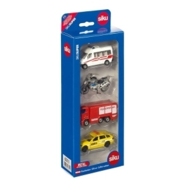Siku Set Sa Vozilima Raznih Sluzbi 6311
