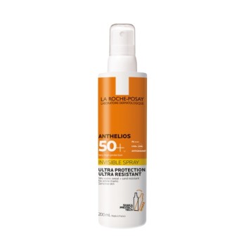 LA ROCHE-POSAY ANTHELIOS NEVIDLJIVI SPREJ ZA LICE I TELO SPF50+ 200ML